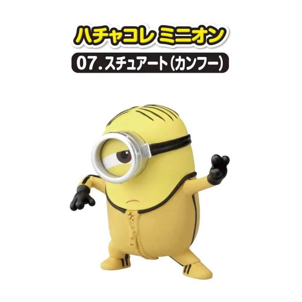 Minion STUART Kung Fu Action Figure 07 Rise Of Gru by Takara Tomy From Japan